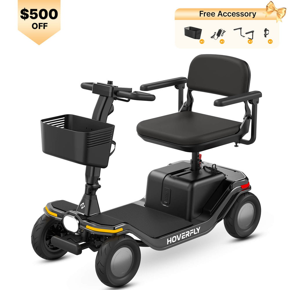 Hoverfly T5 FDA-cleared Electric 4-Wheel Premium Mobility Scooter (🍂Fall Sale)