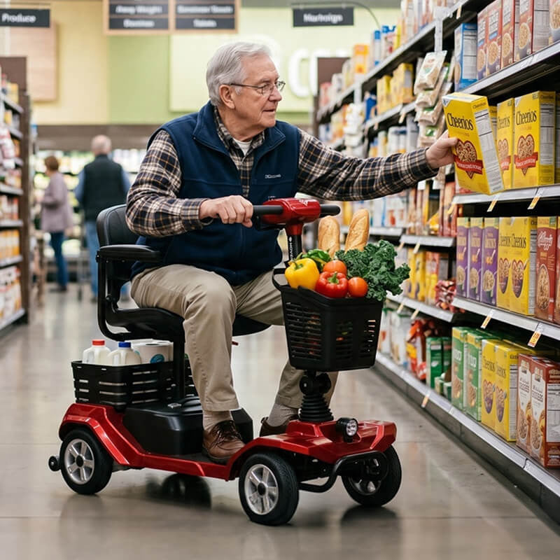 Dual Basket Mobility Scooter